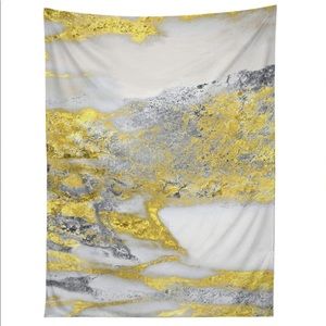 Society6 Gold Marble Wall Tapestry
